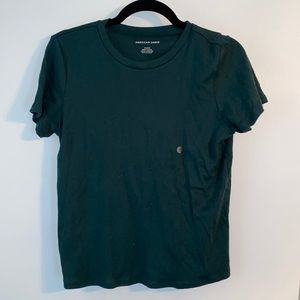 Dark green American Eagle loose tshirt